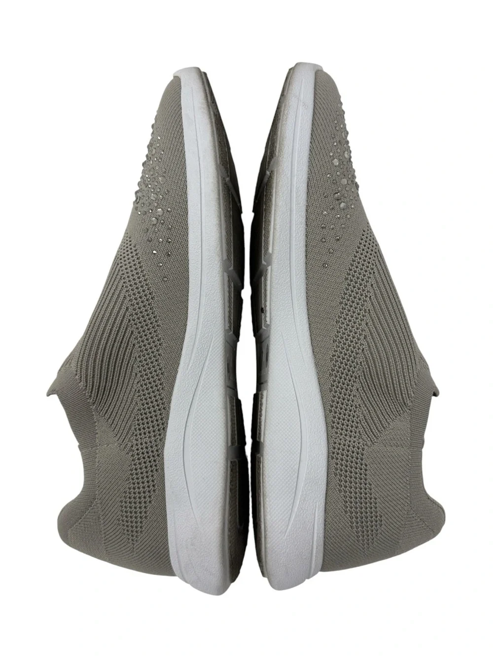 Bandolino NIKKI 2 Slip-On Knit Women's Sneakers with Rhinestone Accents